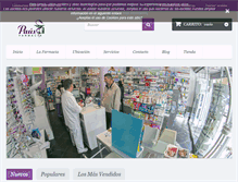 Tablet Screenshot of farmaciapaus.com